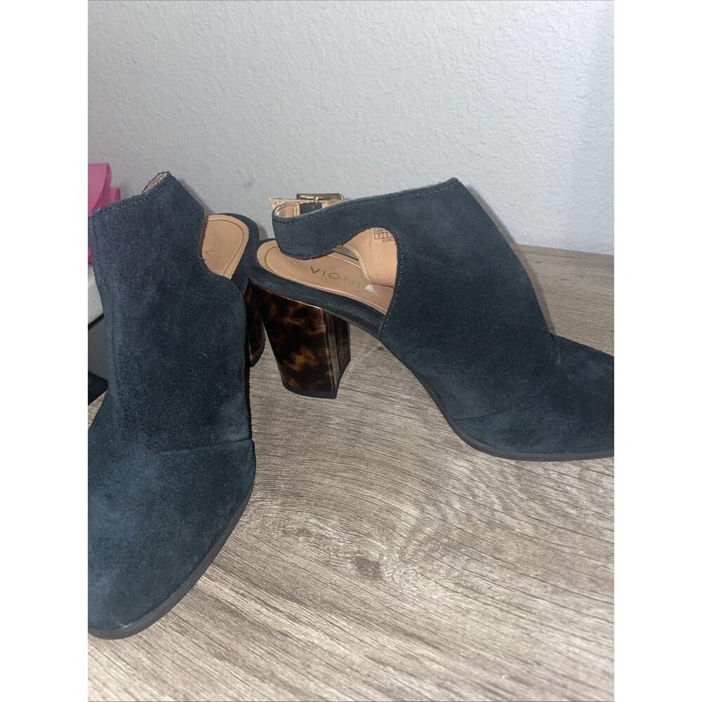 Vionic Lacey Tortoise Shoe Block Heel Size 7